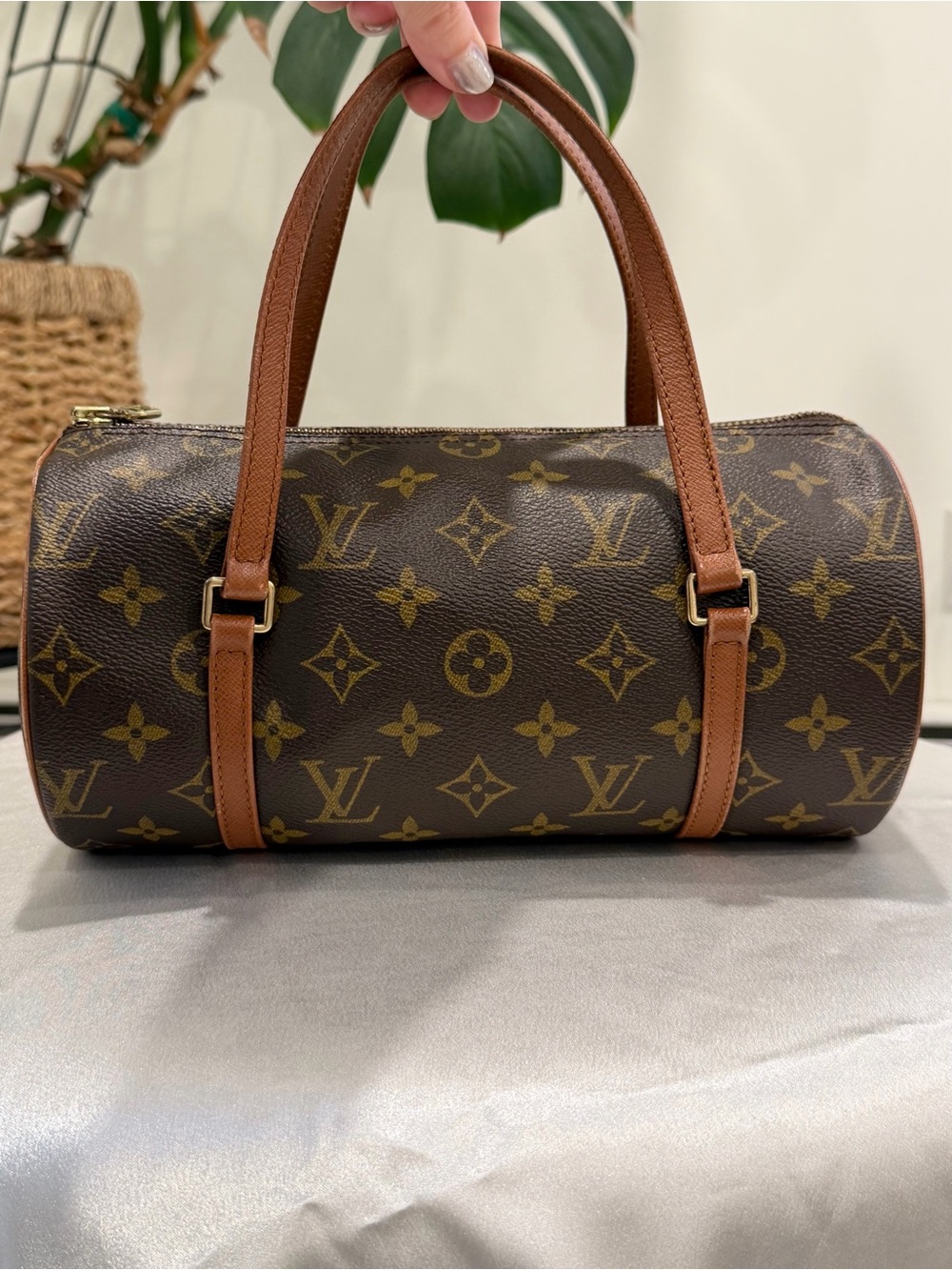 Louis Vuitton Brown Monogram Canvas Papillon 26 Vintage - Picture 3 of 13